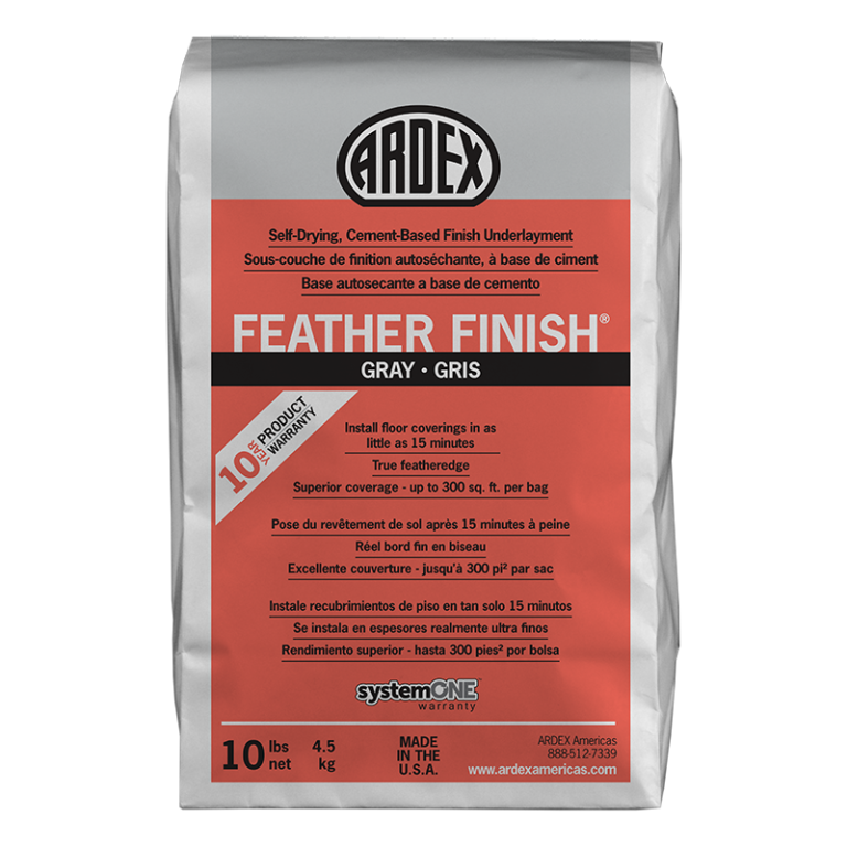 ARDEX FEATHER FINISH GRAY 10 LB CEMENT BASED FLOOR PATCH