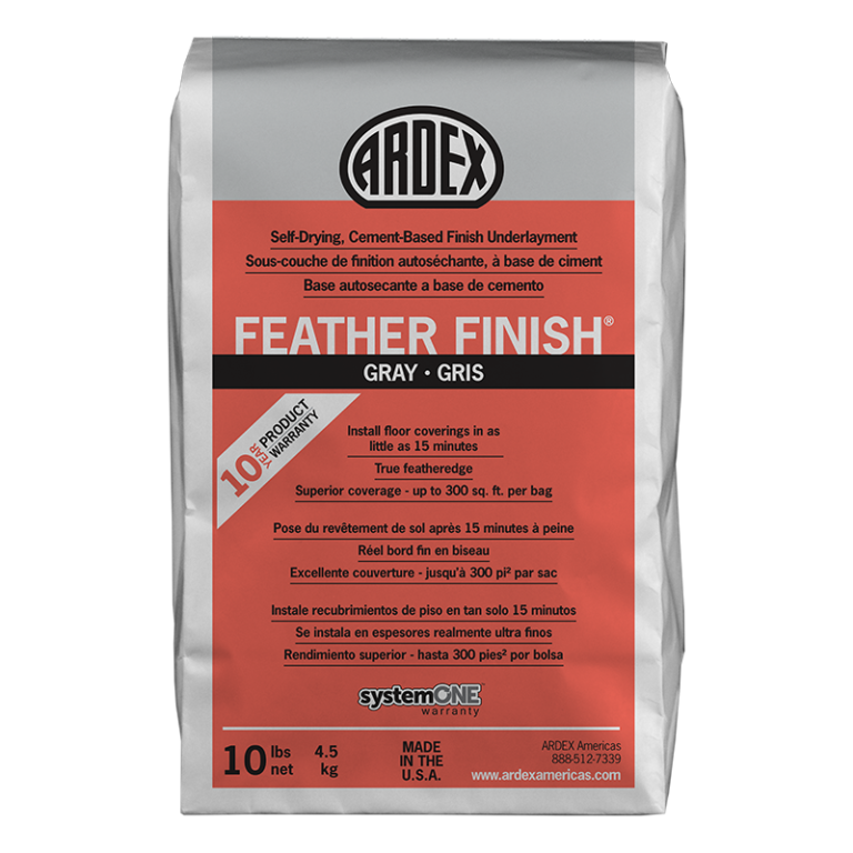 12479 ARDEX FEATHER FINISH GRAY 10 LB CEMENT BASED FLOOR PATCH