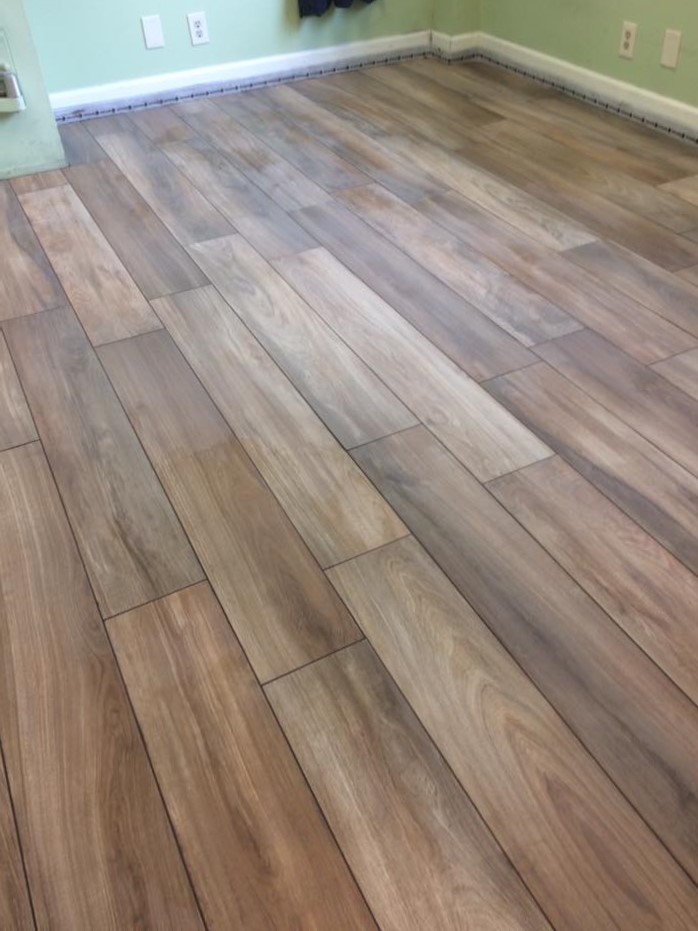 Finished floor