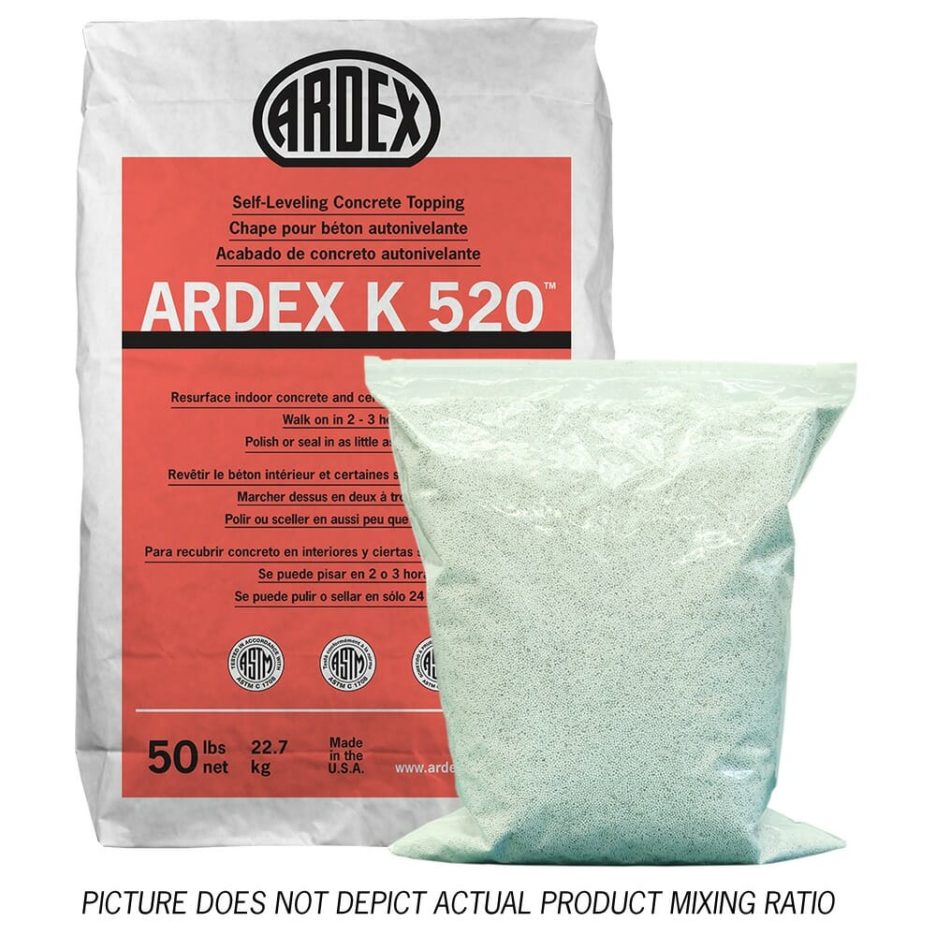 ARDEX K 520 with lightweight beads