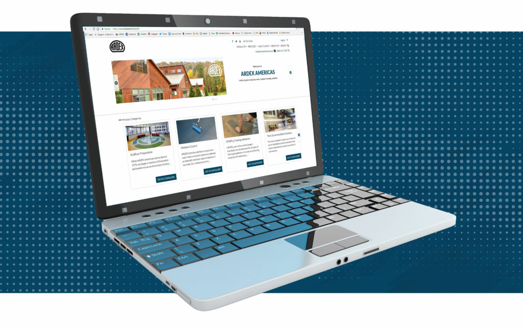 laptop new website