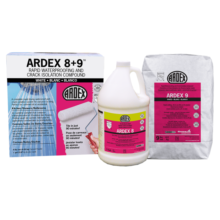 11867 ARDEX 8 + 9 - GRAY 2 PART WATERPROOFING COMPOUND #16003