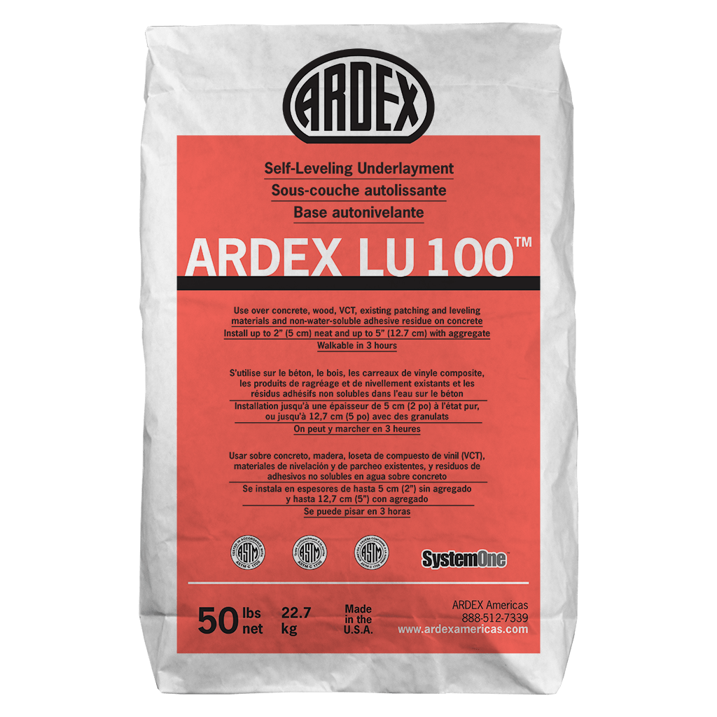 Ardex Lu 100 Is A Self Leveling Flooring Underlayment